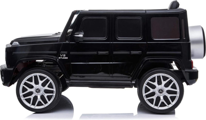 Mercedes G63 AMG Blanc, Bluetooth, voiture électrique pour enfant, 12 Volts  - 2 moteurs