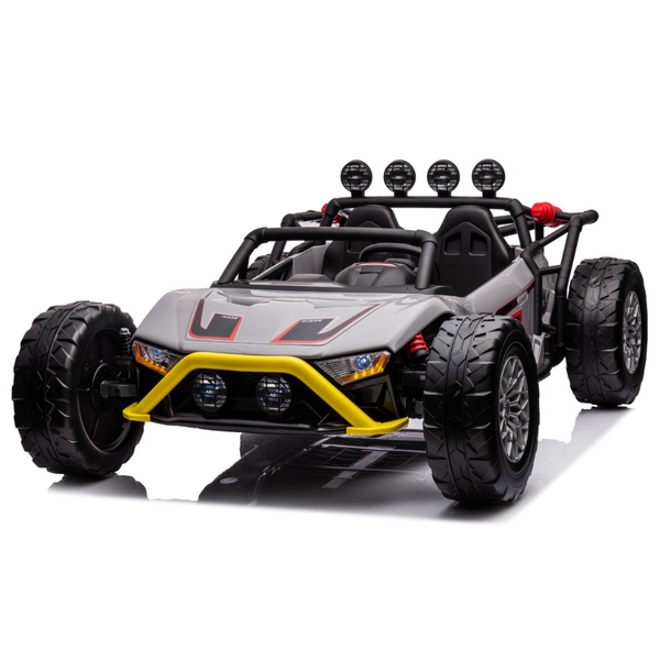 Elektrische Kinderauto Dune-Racer 24V (2-zits) - Grijs