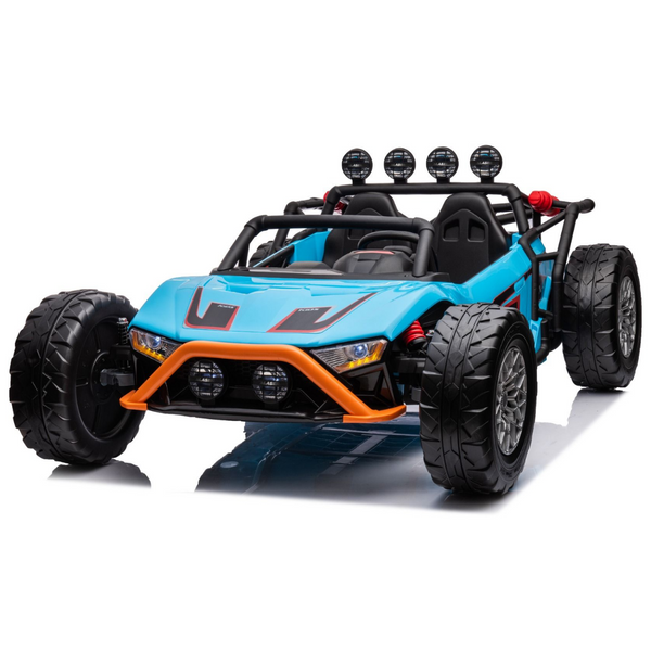 Elektrische Kinderauto Dune-Racer 24V (2-zits) - Blauw