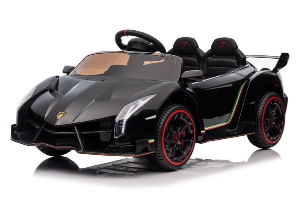 Lamborghini Veneno elektrische kinderauto 12 volt met afstandbediening 4x4 - Kidswanttoys.be