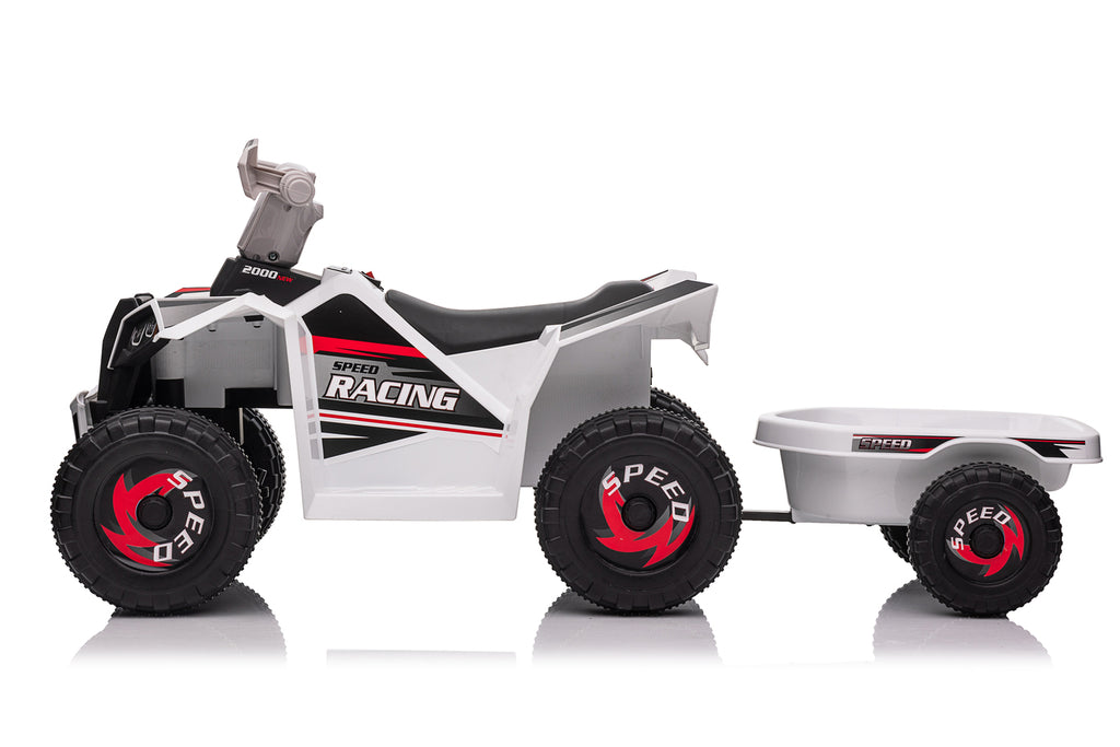 Quad électrique de course de vitesse pour enfants 6 Volt