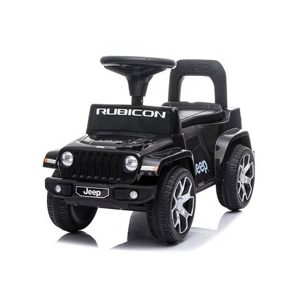 Jeep Wrangler Rubicon Loopauto met MP3-speler - Zwart