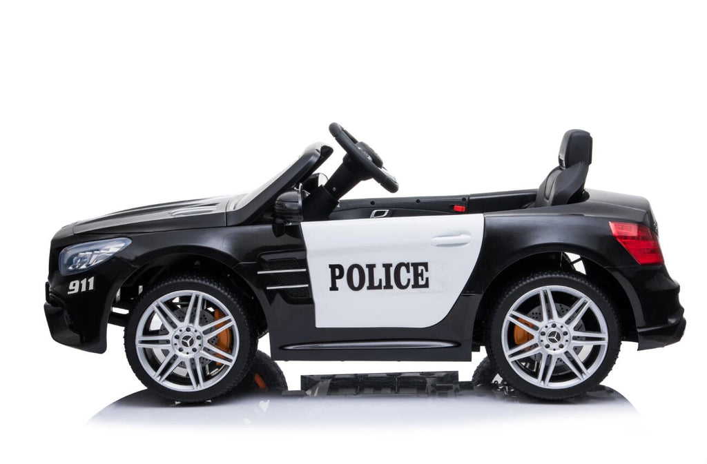 Voiture Électrique Enfant Mercedes SL 500 80W / 12V Police KINGTOYS